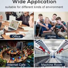 ♥️新品未使用♥️　LANケーブル 1M CAT7 OFNPFTTH ナイロンネットワークケーブル カテゴリ7コネクタ 超高速10Gbps/600MHz CAT7対応イーサネットケーブル シールドモデム ルーター PC等 ピンク
の画像