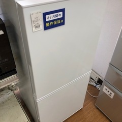 安心の6ヶ月保証付き！【ニトリ 2ドア冷蔵庫 NTR-106WH 106L