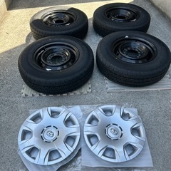 ハイエース　新車外し　タイヤ　② 決定済みハイエース新車外しタイヤ
