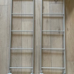 無印良品　スチールユニットシェルフ・奥行２５ｃｍタイプ・追加用帆...