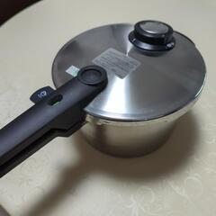 圧力鍋 Fissler 4.5L コンフォートプラス 蒸し器・説...