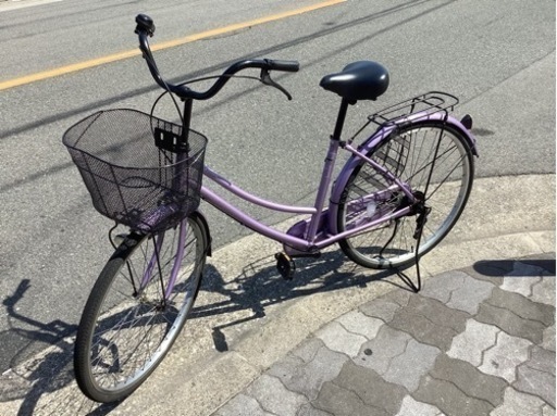 ♪ジモティー特価♪誰でも乗れる、みんなで使える大人用２6型中古ファミリーサイクル　