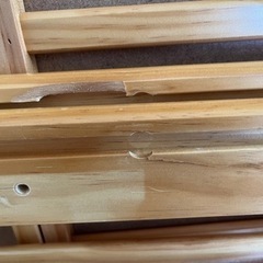 カトージベビーベッド、マットレス付きの画像