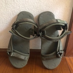 【美品】SHAKA スポーツ サンダル　カーキ】の画像
