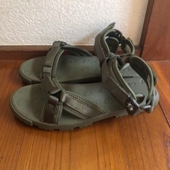 【美品】SHAKA スポーツ サンダル　カーキ】の画像