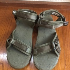 【美品】SHAKA スポーツ サンダル　カーキ】の画像