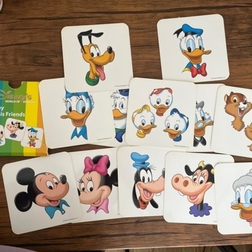 ディズニー英語システム シングアロング CD ８枚、mickey and his friends cards 