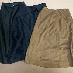 スカート　ユニクロ　ロングスカート　3点セット　まとめ売り