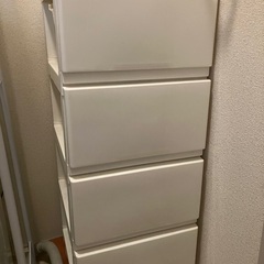 【成約済】ミニチェスト　4段　ニトリ