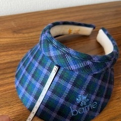 【新品未使用】Barrieサンバイザーの画像