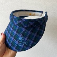 【新品未使用】Barrieサンバイザーの画像