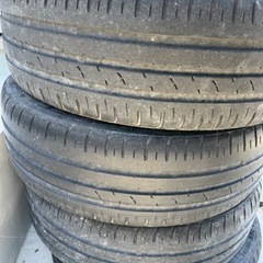 4本決まりました。セット転がし用アルミホイール付きタイヤの画像