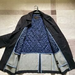 ポールスチュアート　ステンカラーコート/ベストライナー付き　中古の画像