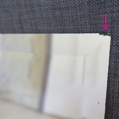 USED 鏡 ミラー 面取り インテリアの画像