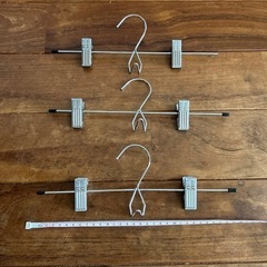 【3ヶセット】スリーコインズ 3coins スラックハンガー