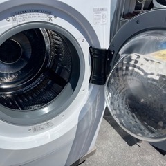 お値下げ！　SHARP 2022年製 ドラム式 電気洗濯乾燥機 ES-H10F-WR 洗濯10Kg 乾燥6Kg 右開き 稼働確認済 中古品 ③の画像