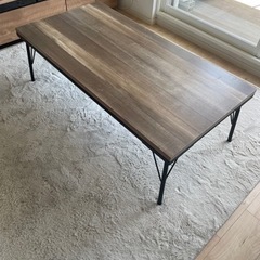 テーブル　こたつ付きの画像