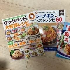 レシピ　雑誌の画像