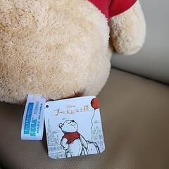 プーさんのぬいぐるみの画像