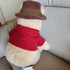 プーさんのぬいぐるみの画像