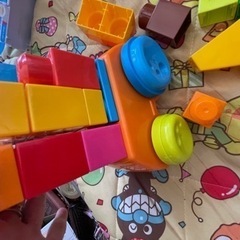 ブロック おもちゃ⚫️決まりましたの画像