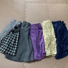女の子スカート140.150まとめ売り