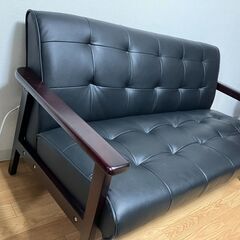 【完全処分・値下げ】 ２人掛けソファーの画像