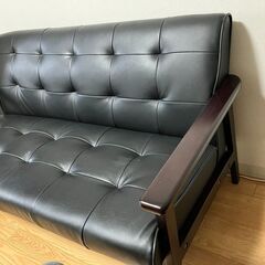 【完全処分・値下げ】 ２人掛けソファーの画像