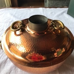 しゃぶしゃぶ鍋　銅製　24cm