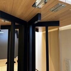 ドウシシャ バタフライテーブル 幅80cm  の画像