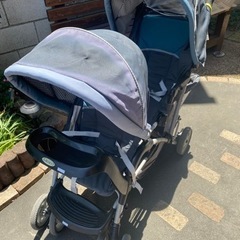 2人乗り縦型ベビーカー