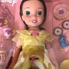 リトルプリンセス　ティータイムパーティ　ベル　ディズニー　当時物子供用品 の画像