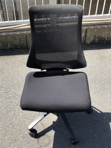 (ジS-60)SALE‼️￥5500➡️￥3850(税込) ITOKI KF-370JB-T1T1 肘無ハイバックチェア　オフィスチェア　イス　椅子