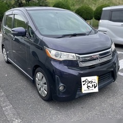 三菱 ekカスタム ターボ 車検 ナビ フルセグ プッシュ 軽自動車の画像