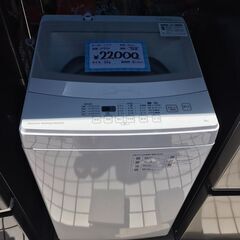 NITORI/ニトリ　洗濯機　6.0㎏　NTR60　2020年製　の画像