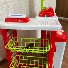 お店屋さん　お買い物ごっこ　レジおもちゃ の画像