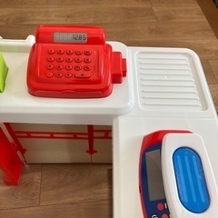 お店屋さん　お買い物ごっこ　レジおもちゃ の画像
