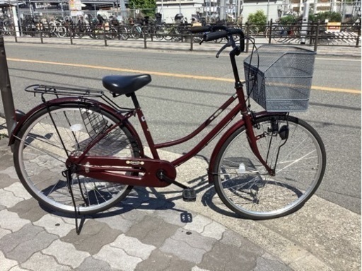 ♪ジモティー特価♪美品！！お出掛けらくらく　２6型中古ファミリーサイクル