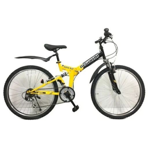 【新品未使用】レゴリス 自転車 イエロー/ブラック マウンテンバイク イエロー REGOLITH