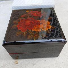 八雲塗 重箱 二段 未使用長期保管品の画像