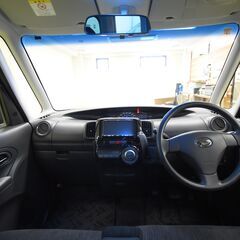 【売約済】H24年式ダイハツタントカスタム　L　ＥＴＣ　ディスプレイオーディオ　ＤＶＤ　ミュージックサーバーフルセグＴＶ　バックカメラ　社外１６インチアルミ　ローダウン　ＨＩＤ　左スライドドア　電動格納ミラー　スマートキー　盗難防止システム　ＡＢＳの画像