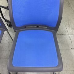中古　美品　コクヨ　Witty(ウィティ)シリーズ 　軽量　スタッキングチェア　ミーティングチェア 　会議いす　会議椅子　オフィスチェア　3次元メッシュ　1脚　愛知　一宮市　江南市　稲沢市　岩倉　名古屋　岐阜　各務ヶ原　岐南町　羽島　三重　名古屋　グッドプライス一宮の画像