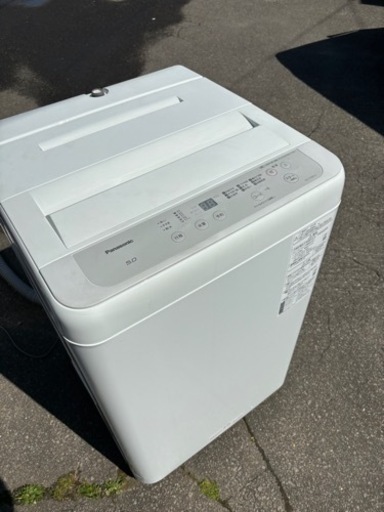 パナソニック 全自動洗濯機 5kg NA-F50B14 2020年製 ビッグウェーブ洗浄