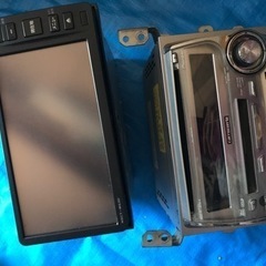 【ジャンク】　カーナビとオーディオの画像