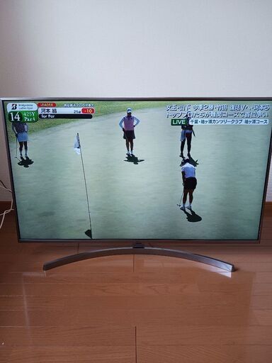 LG 49型4K液晶テレビ