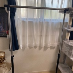 引き出し収納、ポールハンガー セットの画像