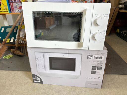 【鹿児島市リサイクルショップスターズ吉野店】ニトリ　電子レンジ　２０２１年製　説明書付き　３ヶ月保証付き　ホワイト