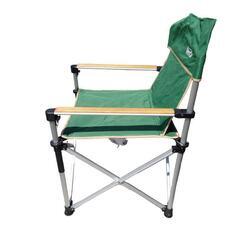 【売ります】コールマン　スリム収納キャプテンチェア　アウトドアチェア　緑　②の画像