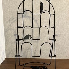 【お取り引き先決定】猫　スリッパラックの画像