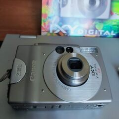 ジャンク扱い　キヤノン CANON IXY DIGITAL（初代2000年発売）の画像